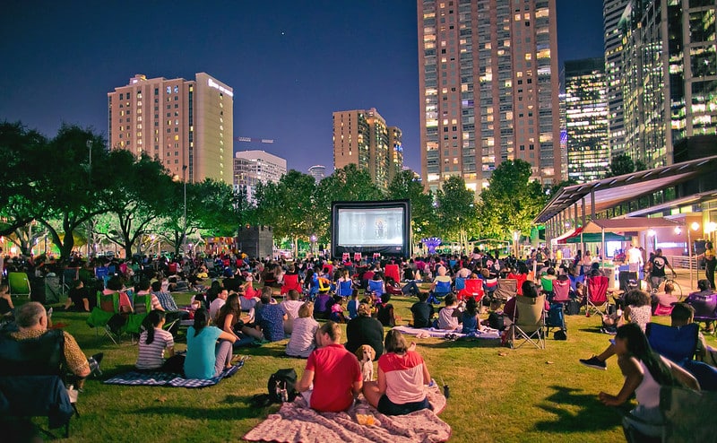 Bank of America Screen on the Green Returns to Discovery Green®