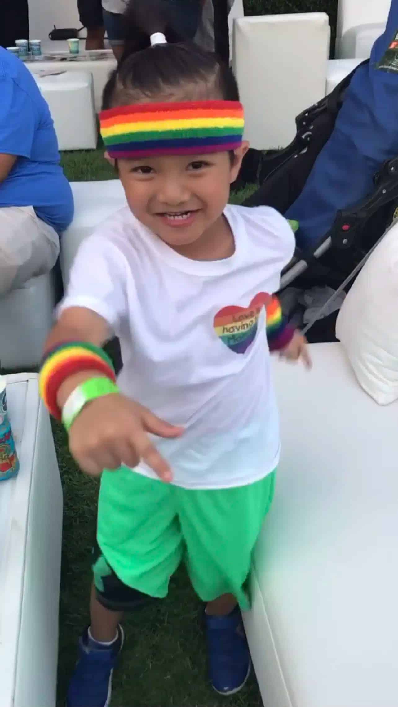 In 2019 we went to our first Rainbow on the Green with our then 5 year old son. When the music started – the rhythm got to him and he just started to dance not caring who was watching. We had such a wonderful time. We loved that the event was entertaining and family friendly! — Christine Rudzinski Raby