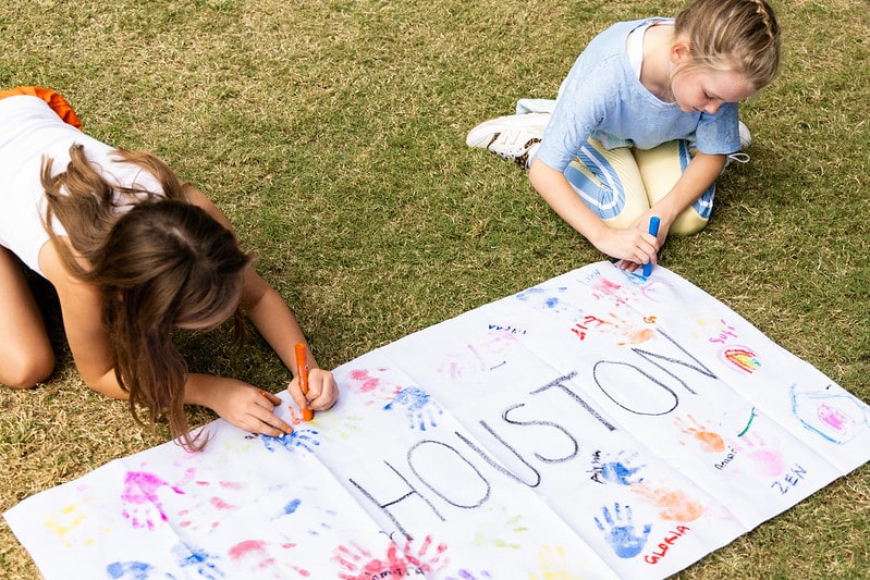 Art in the Park, kids activities at Discovery Green in Downtown Houston