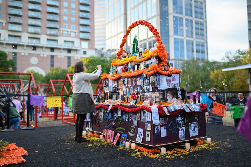 Dia de los muertos altar