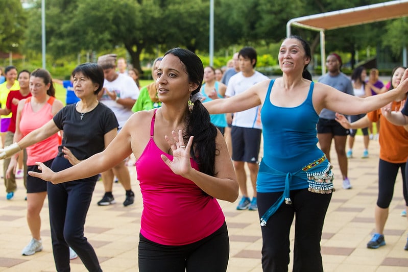 Zumba at Discovery Green