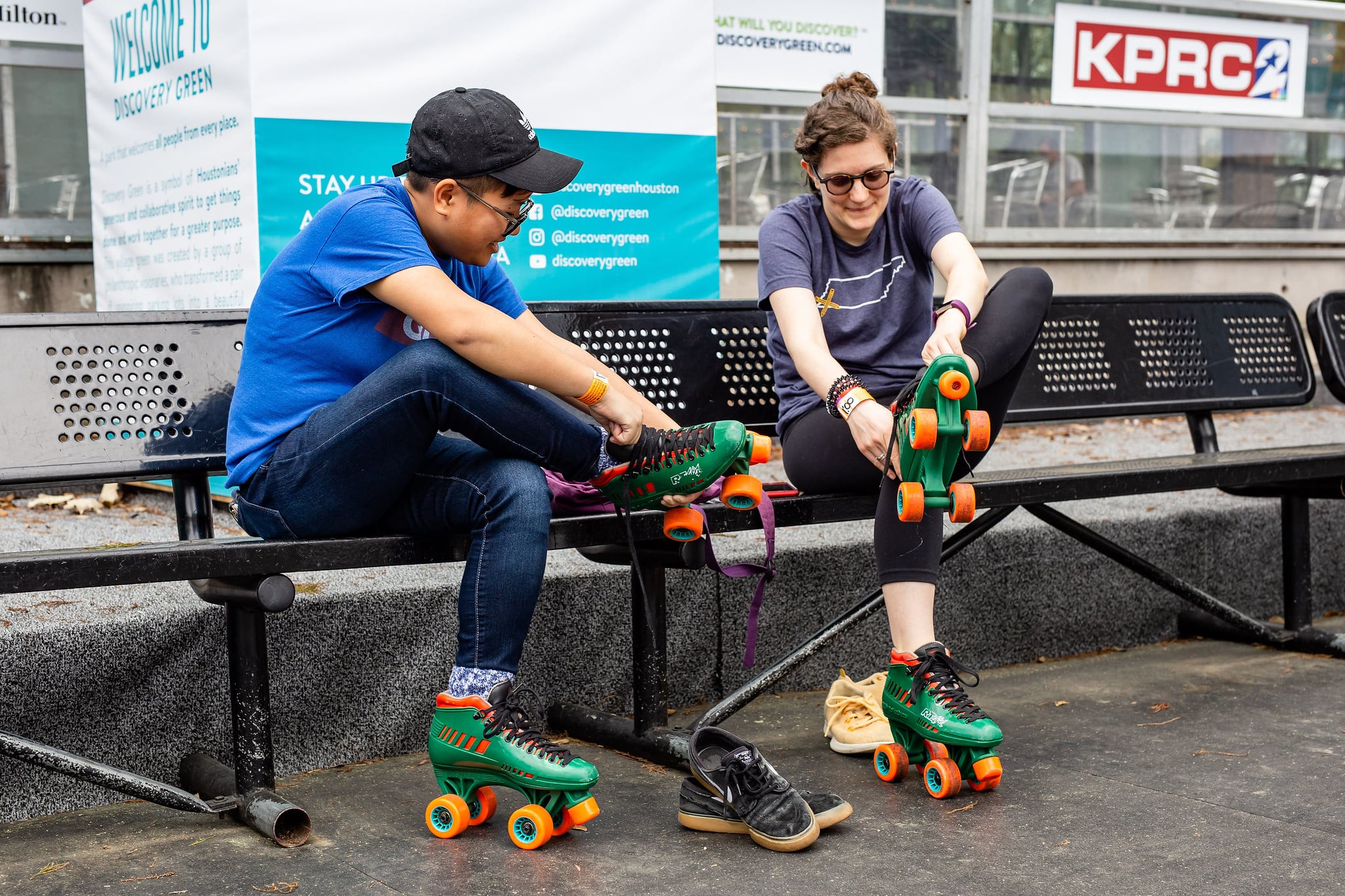 College student night at The Rink: Rolling at Discovery Green