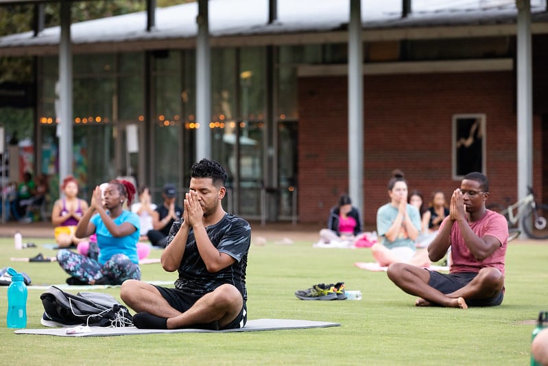 Hatha Yoga at Discovery Green