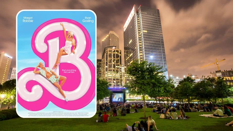 Free outdoor movie nights at Discovery Green in Downtown Houston